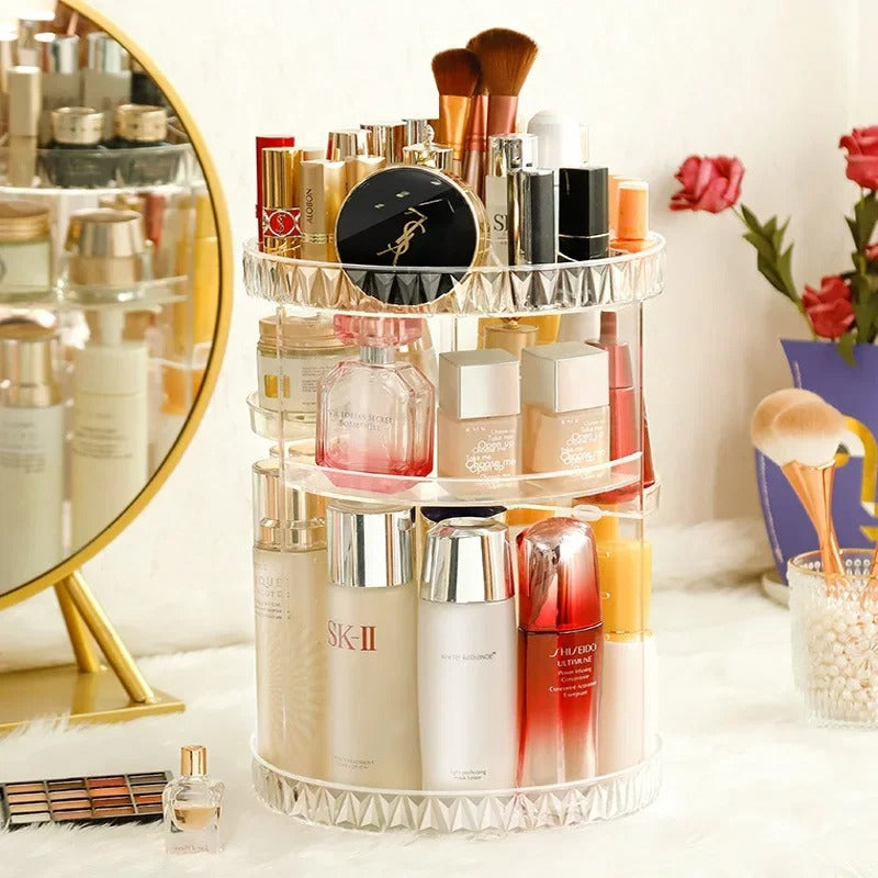 360 Rotating Makeup Organizer