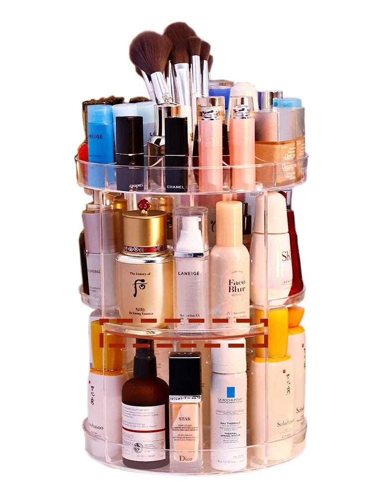 360 Rotating Makeup Organizer